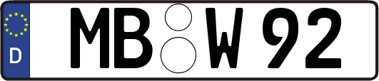MB-W92