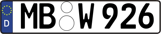 MB-W926