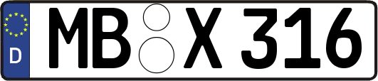 MB-X316