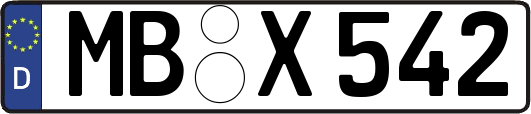 MB-X542