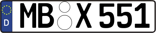MB-X551