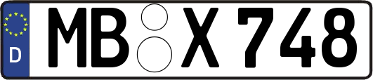 MB-X748