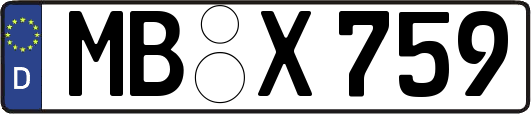 MB-X759