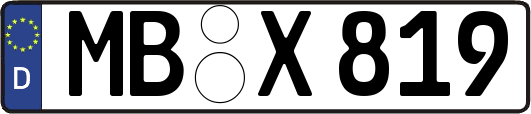 MB-X819