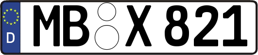 MB-X821