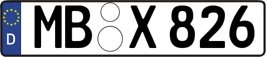 MB-X826
