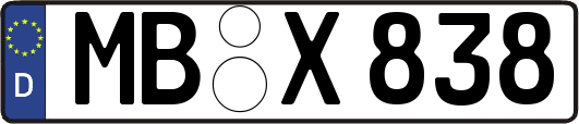 MB-X838