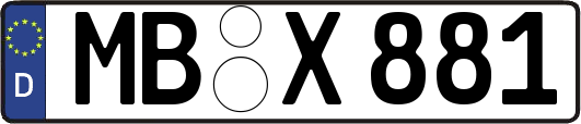 MB-X881