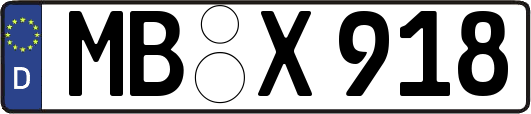 MB-X918