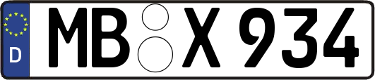 MB-X934