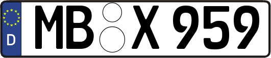 MB-X959