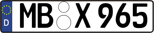 MB-X965