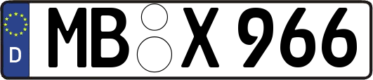 MB-X966
