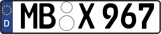 MB-X967
