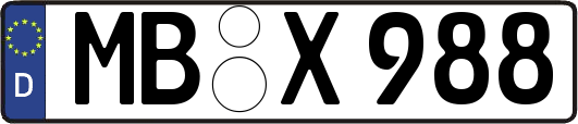 MB-X988