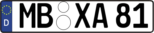 MB-XA81