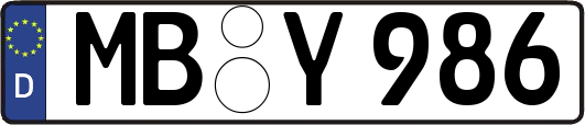 MB-Y986