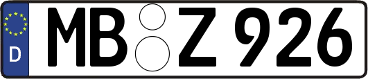 MB-Z926
