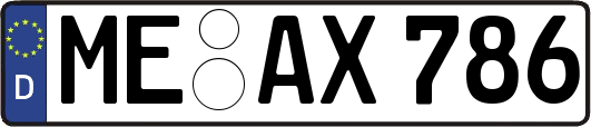 ME-AX786