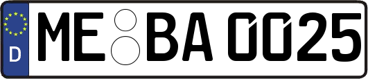 ME-BA0025
