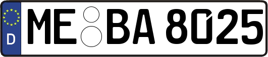 ME-BA8025