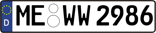 ME-WW2986