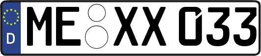 ME-XX033