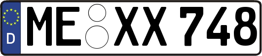 ME-XX748