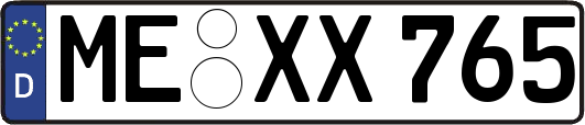 ME-XX765