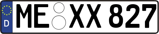 ME-XX827
