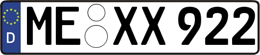 ME-XX922