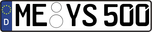 ME-YS500