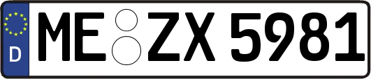 ME-ZX5981