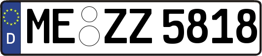 ME-ZZ5818