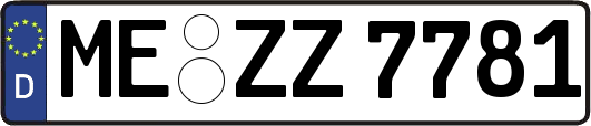 ME-ZZ7781
