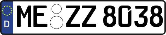 ME-ZZ8038