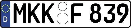 MKK-F839