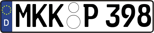 MKK-P398