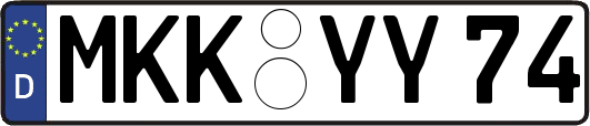 MKK-YY74