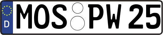 MOS-PW25