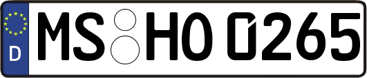 MS-HO0265