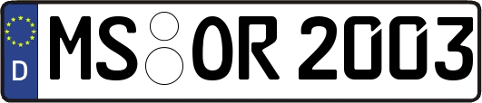 MS-OR2003