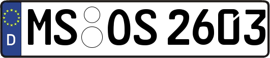 MS-OS2603