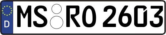 MS-RO2603