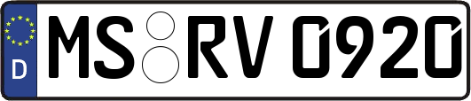 MS-RV0920