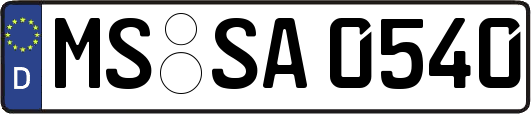 MS-SA0540