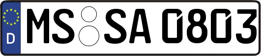 MS-SA0803