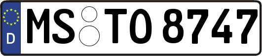 MS-TO8747