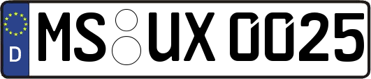 MS-UX0025