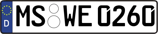 MS-WE0260